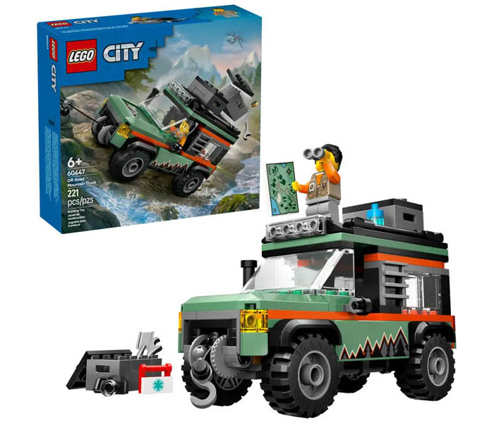Igračka Lego kocke City Off-Road 4x4 Mountain Truck 6+