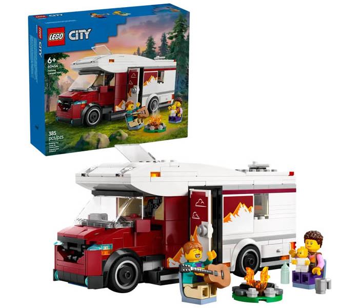 Igračka Lego kocke City Holiday Adventure Camper Van 6+