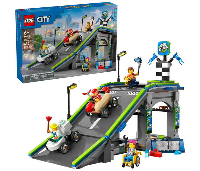 Igračka Lego kocke City No Limits: Race Car Ramp Track 6+