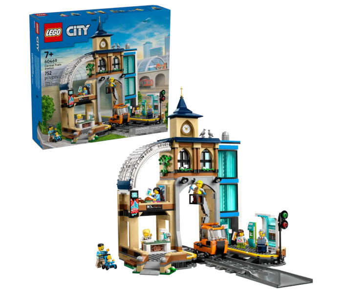 Igračka Lego kocke City Central Train Station 7+