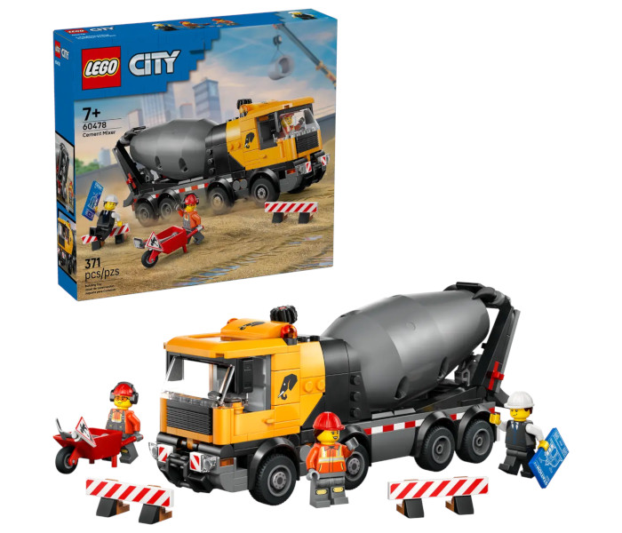 Igračka Lego kocke City Cement Mixer 7+