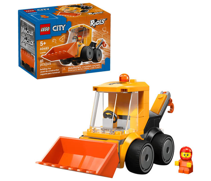 Igračka Lego kocke City Rides – Construction Loader 5+