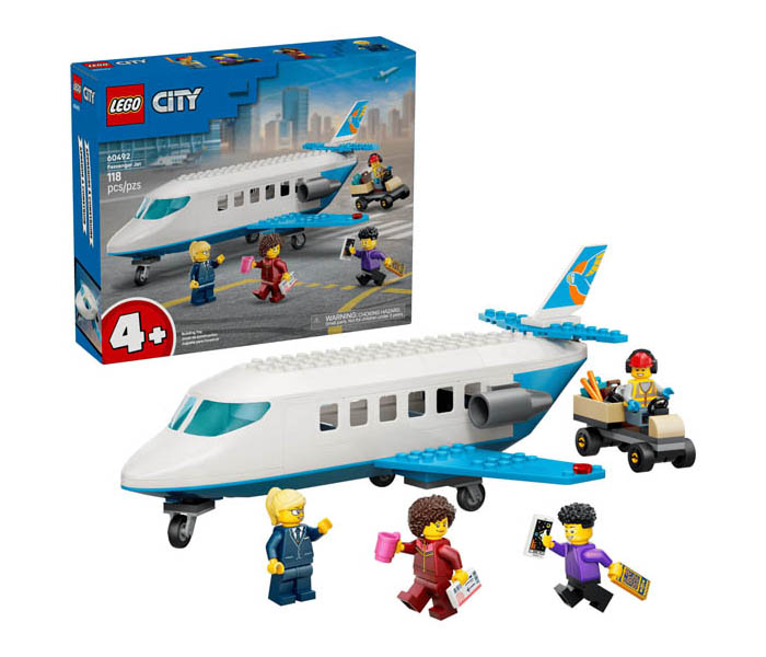 Igračka Lego kocke City Passenger Jet 4+