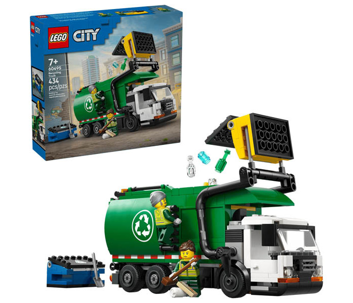 Igračka Lego kocke City Recycling Truck 7+
