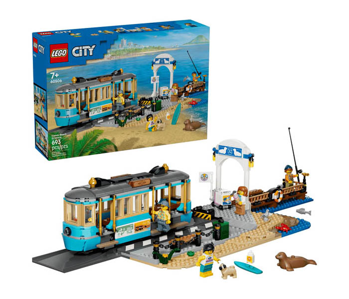 Igračka Lego kocke City Classic Beach Streetcar 7+