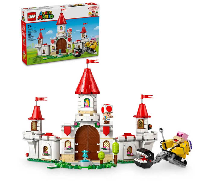 Igračka Lego kocke Super Mario Battle with Roy at Peach's Castle 7+
