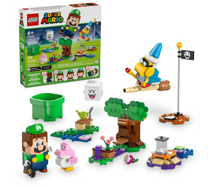 Igračka Lego kocke Super Mario Adventures with Interactive lego Luigi 6+