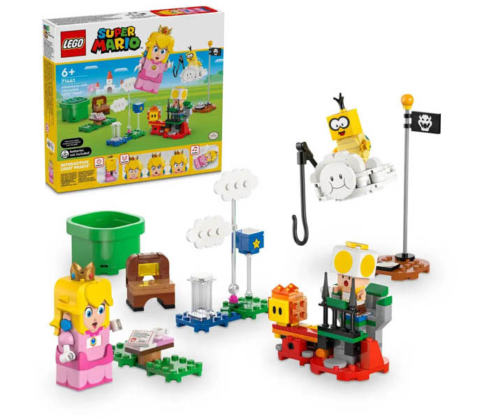 Igračka Lego kocke Super Mario Adventures with Interactive lego Peach 6+