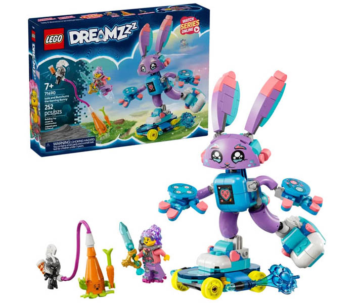 Igračka Lego kocke DREAMZzz Izzie and Bunchurro the Gaming Bunny 7+