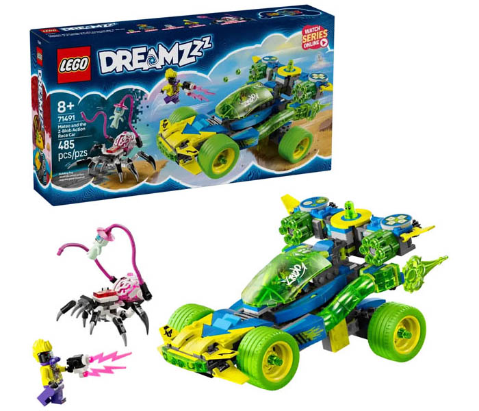 Igračka Lego kocke DREAMZzz Mateo and the Z-Blob Action Race Car 8+