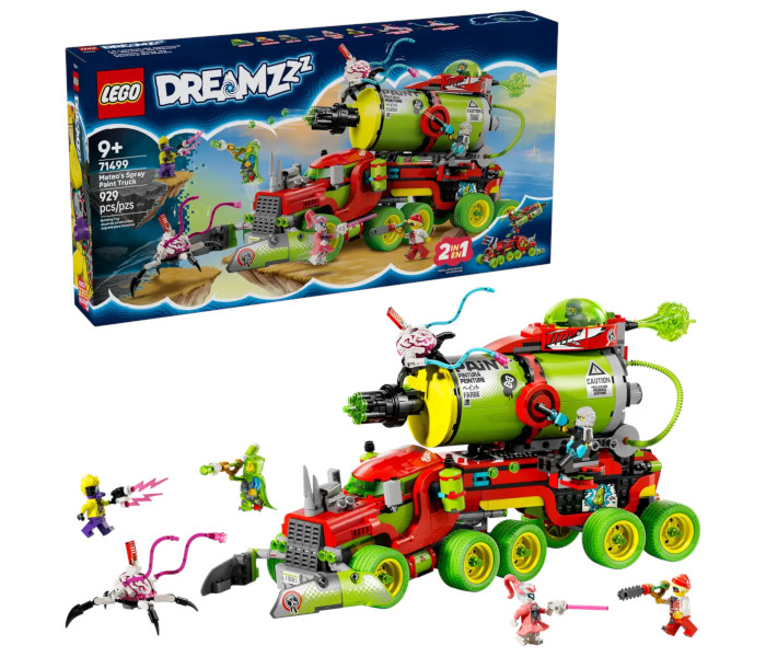 Igračka Lego kocke Dreamzzz Mateo's Spray Paint Truck 9+