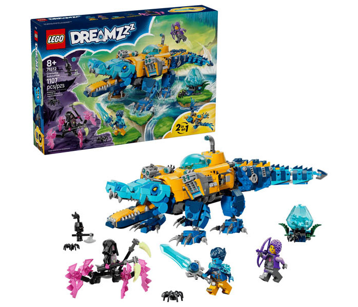 Igračka Lego kocke Dreamzzz  Crocodile Submarine 8+