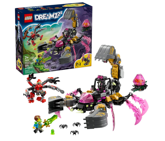 Igračka Lego kocke Dreamzzz  Nightmare Scorpion Digger 7+