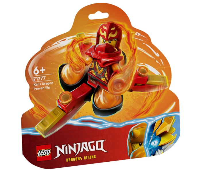 Igračka Lego kocke ninjago Kai`s dragon power spinjitzu flip, 6g+