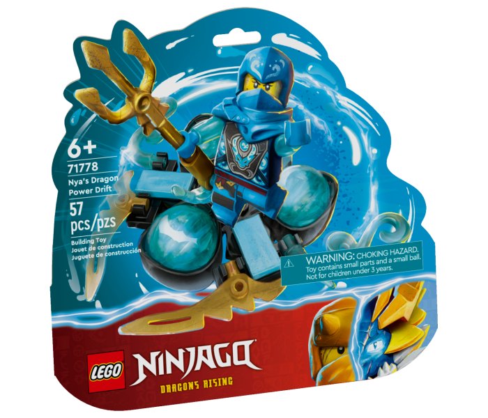 Igračka Lego kocke ninjago Nya1s dragon power spinjitzu drift, 6g+