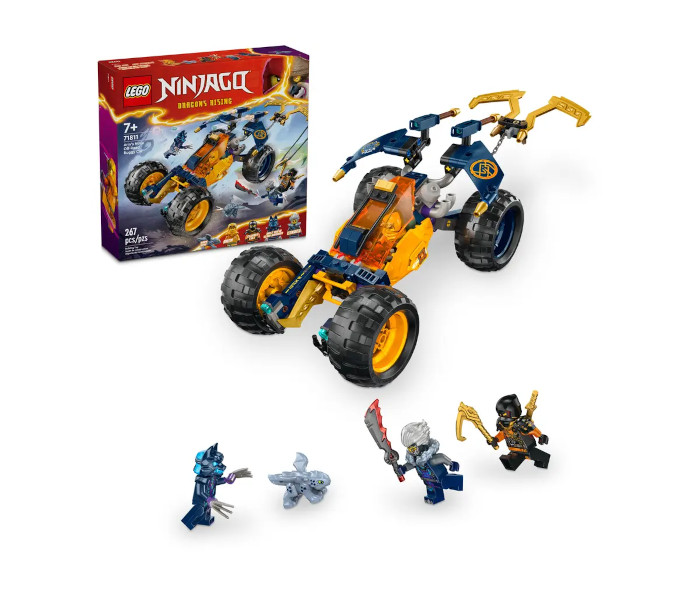 Igračka Lego kocke NINJAGO Arin's Ninja Off-Road Buggy Car 7+