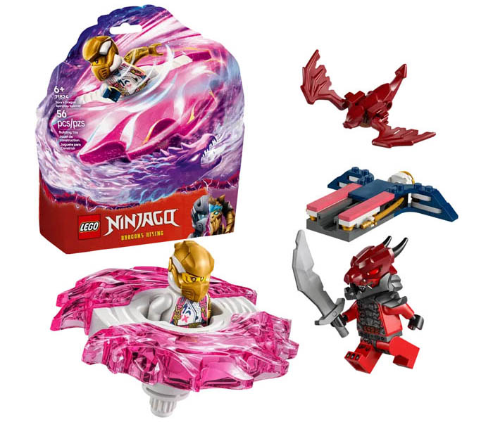 Igračka Lego kocke NINJAGO Sora's Dragon Spinjitzu Spinner 6+