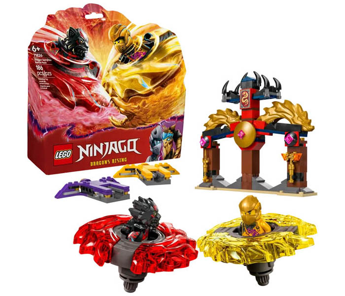 Igračka Lego kocke NINJAGO Dragon Spinjitzu Battle Pack 6+