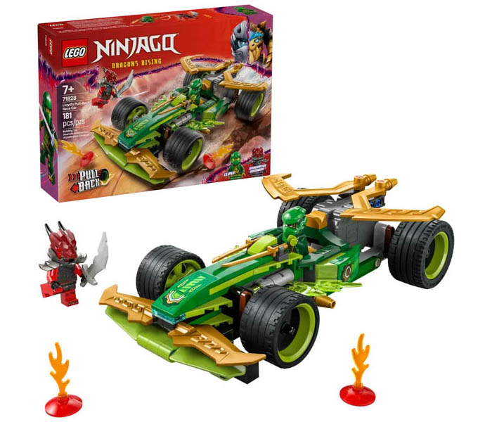 Igračka Lego kocke NINJAGO Lloyd's Pull-Back Race Car 7+
