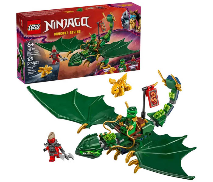 Igračka Lego kocke NINJAGO Lloyd's Green Forest Dragon 6+