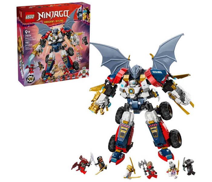 Igračka Lego kocke NINJAGO Zane's Ultra Combiner Mech 9+