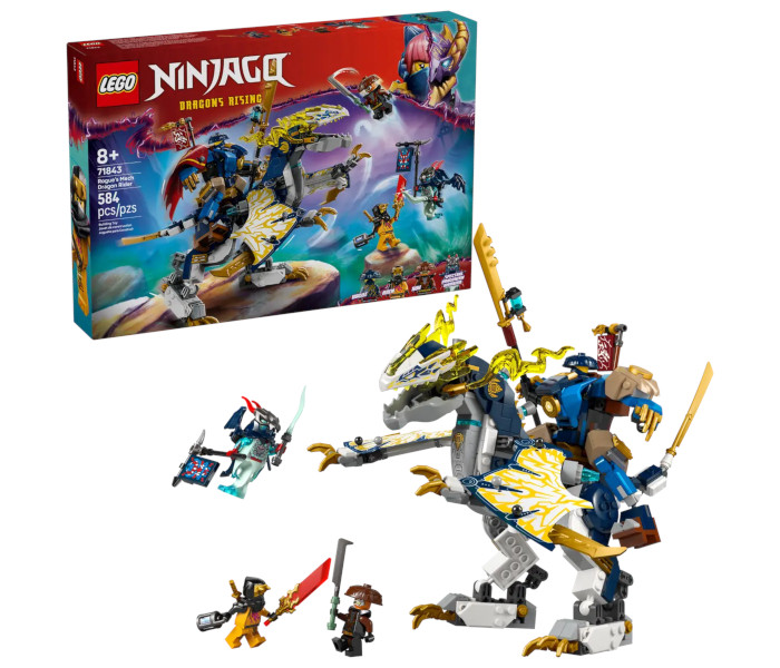Igračka Lego kocke Ninjago Rogue's Mech Dragon Rider 8+