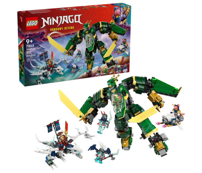 Igračka Lego kocke Ninjago Lloyd’s Jet Mech 9+