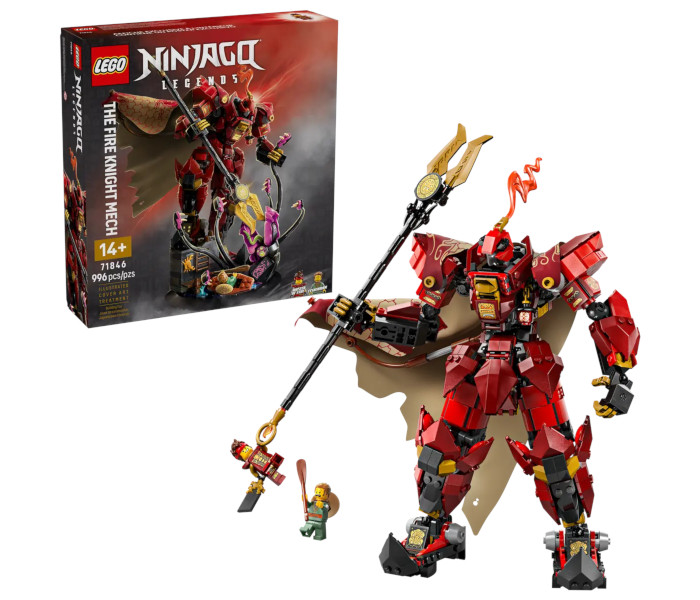 Igračka Lego kocke Ninjago The Fire Knight Mech 14+