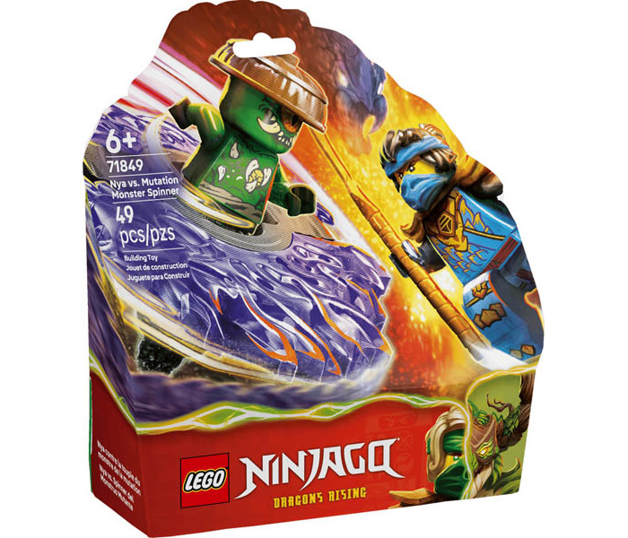 Igračka Lego kocke NINJAGO® Nya vs. Mutation Monster Spinner 6+