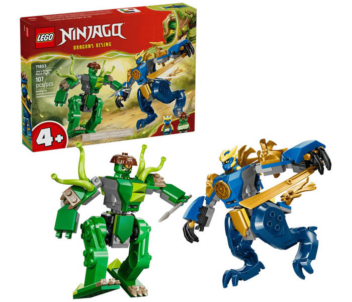 Igračka Lego kocke NINJAGO® Jay's Dragon Mech Fight 4+