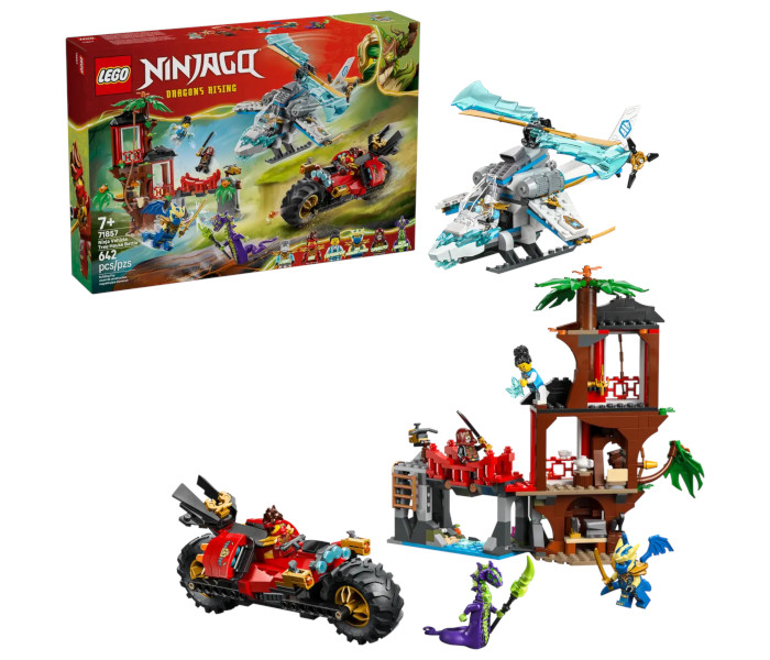 Igračka Lego kocke NINJAGO® Ninja Vehicle Tree House Battle 7+