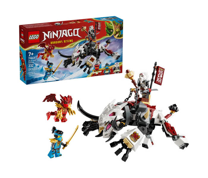 Igračka Lego kocke NINJAGO® Zilvar and Grimtak the Dragon Beast 7+