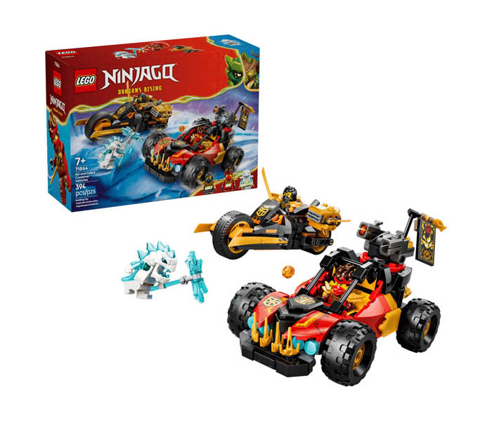 Igračka Lego kocke NINJAGO® Kai and Cole's Combiner Vehicles 7+