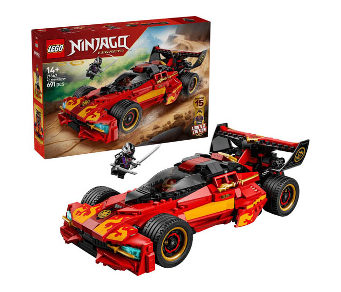 Igračka Lego kocke NINJAGO® X-1 Ninja Charger 15th Anniversary 14+