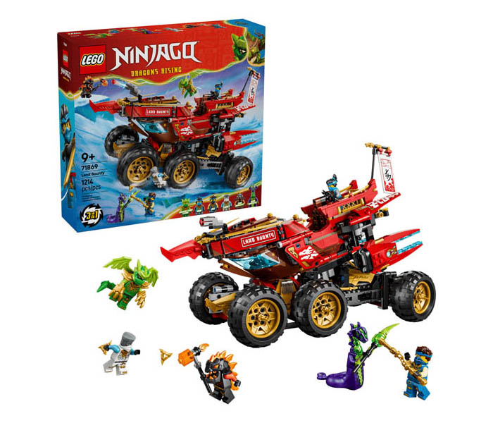 Igračka Lego kocke NINJAGO® Land Bounty 9+
