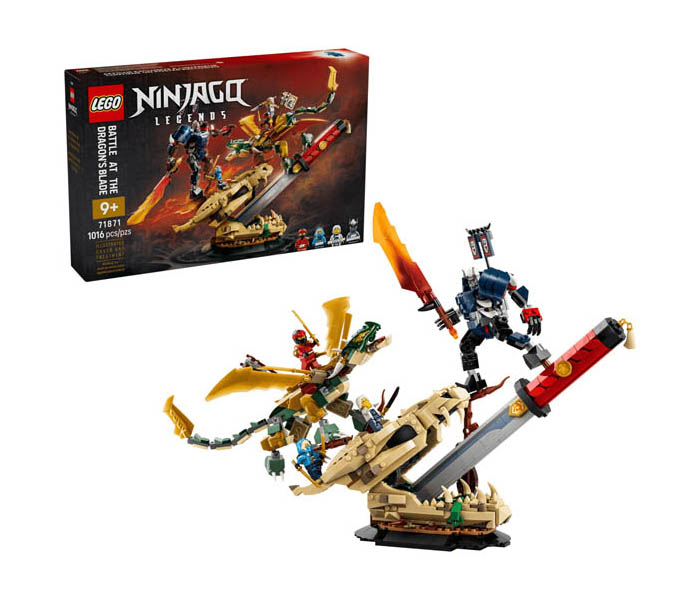 Igračka Lego kocke NINJAGO® Battle at the Dragon's Blade 9+