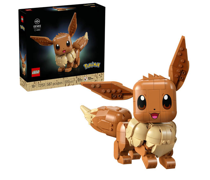 Igračka Lego kocke Pokemon Eevee 18+