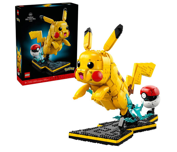 Igračka Lego kocke Pokémon Pikachu and Poké Ball 18+