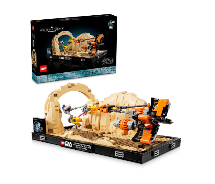 Igračka Lego kocke Star Wars Mos Espa Podrace™ Diorama 18+