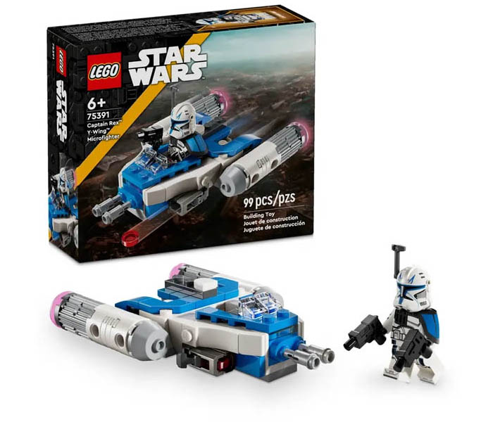 Igračka Lego kocke Star Wars Captain Rex Y-Wing Microfighter 6+