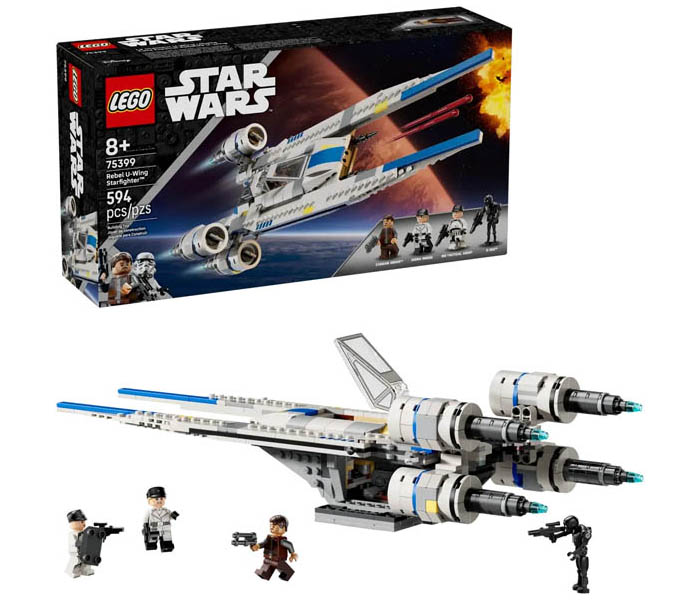Igračka Lego kocke Star Wars™ Rebel U-Wing Starfighter™ 8+