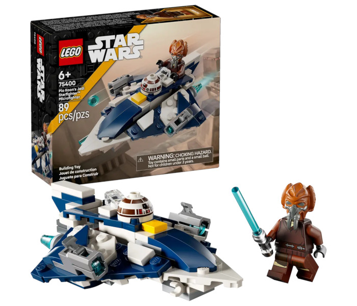 Igračka Lego kocke Star Wars Plo Koon's Jedi Starfighter Microfighter 6+