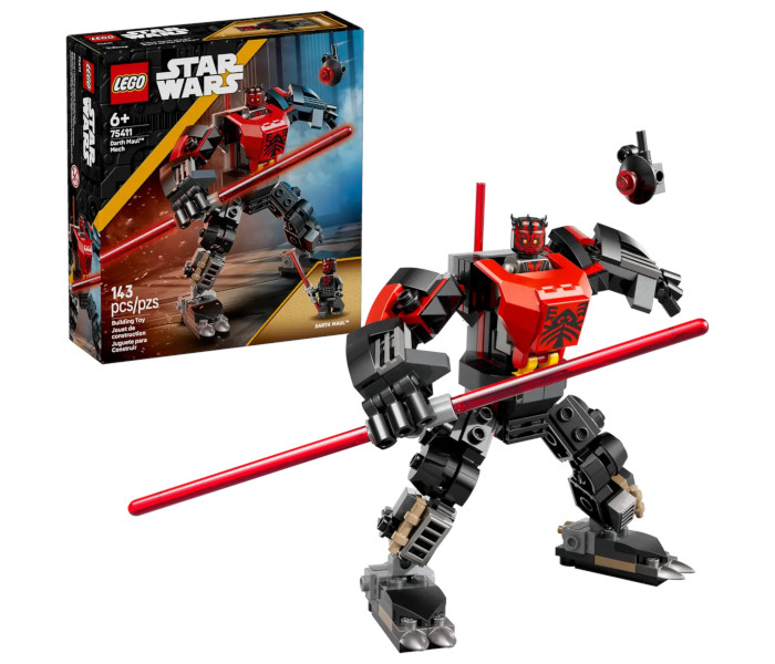 Igračka Lego kocke Star Wars Darth Maul Mech 6+