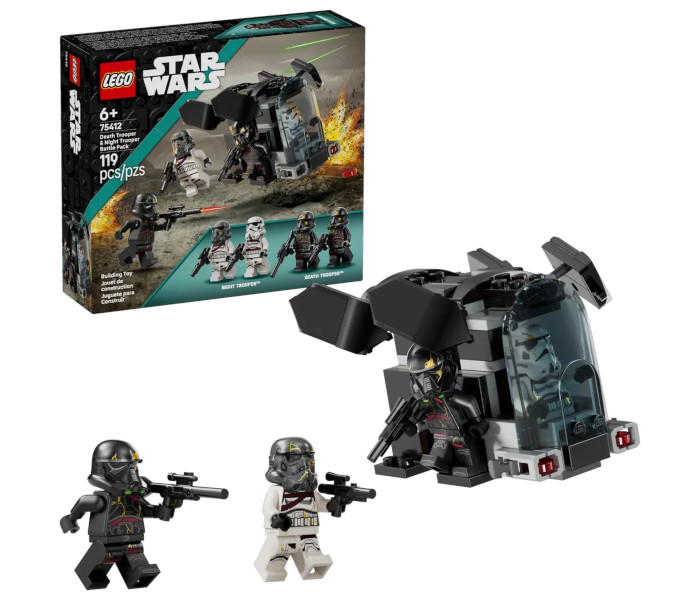 Igračka Lego kocke Star Wars Death Trooper & Night Trooper Battle Pack 6+