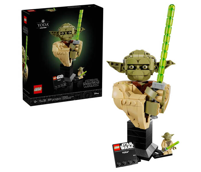 Igračka Lego kocke Star Wars Yoda Bust  18+