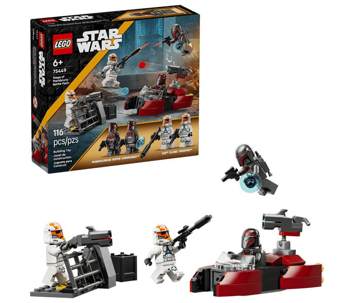 Igračka Lego kocke Star Wars™ Siege of Mandalore Battle Pack 6+