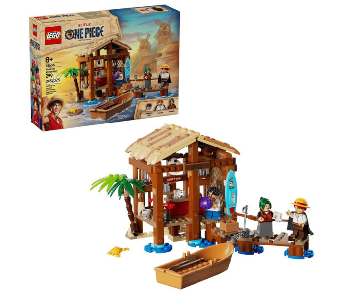 Igračka Lego kocke  One Piece Windmill Village Hut 8+