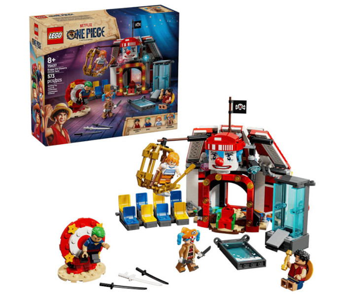 Igračka Lego kocke  One Piece Buggy the Clown's Circus Tent 8+