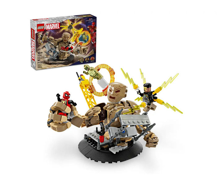 Igračka Lego kocke Spider-Man Spider-Man vs. Sandman: Final Battle 10g+