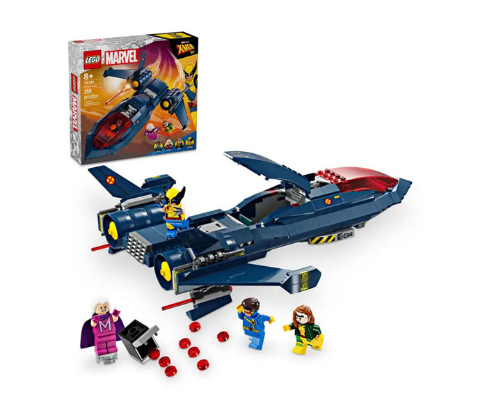 Igračka Lego kocke Marvel X-Men X-Jet 8g+